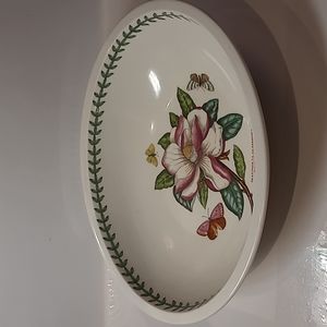 Portmeirion botanic garden Susan Williams Ellis oval salad bowl 12.5"×9.…